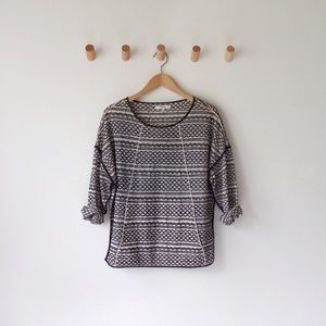 M A D E W E L L • Embroidered Pullover Blouse